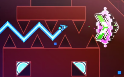 Geometry Dash Hyper Wave: Neon Challenge 2