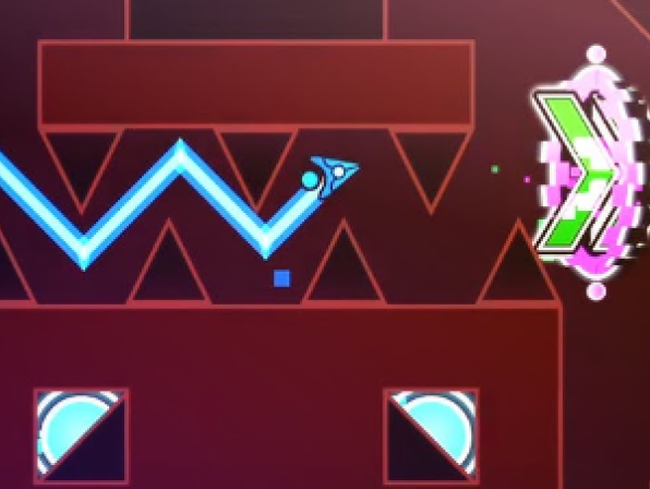 Geometry Dash Hyper Wave: Neon Challenge 2