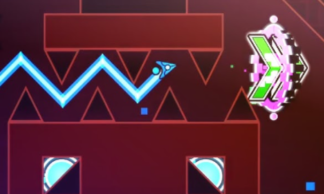 Geometry Dash Hyper Wave: Neon Challenge 2