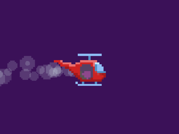 Retro Helicopter