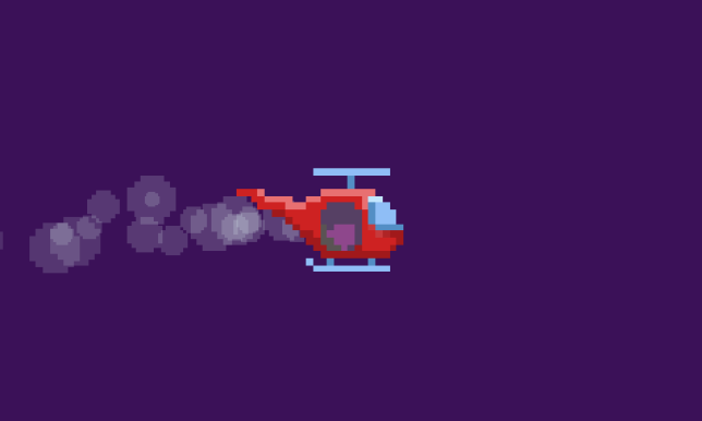Retro Helicopter